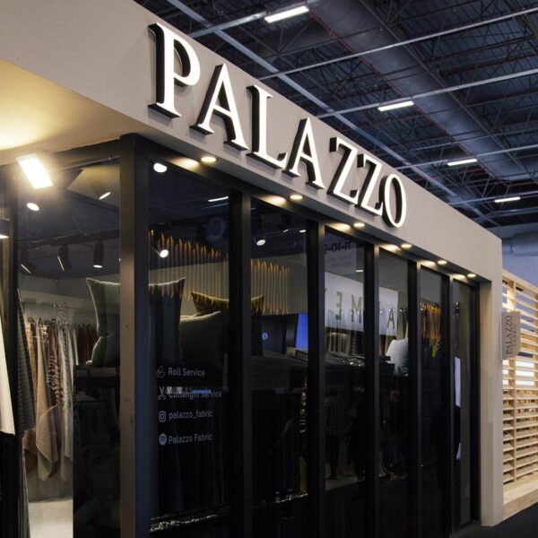 Palazzo Fabrics made its mark at Hometex 2022, showcasing its innovative designs.